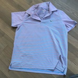 Boys vineyard vines Sankaty performance shirt. Size M 12-14.